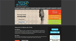 Desktop Screenshot of manosdecristo.org